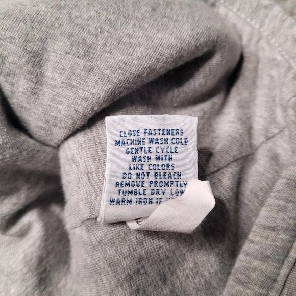 Polo Ralph Lauren Vest Mens Medium Gray Quilted Zip Casual Preppy Mock Collar - Picture 8 of 12